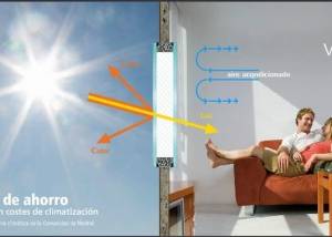 vidrios control solar